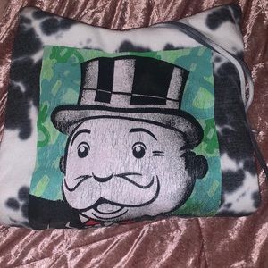 Monopoly tie dye hoodie
